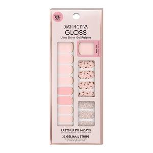 DASHING DIVA GLOSS NAIL STRIPS. COLOR: “FEELING FLUSH”. NWT.